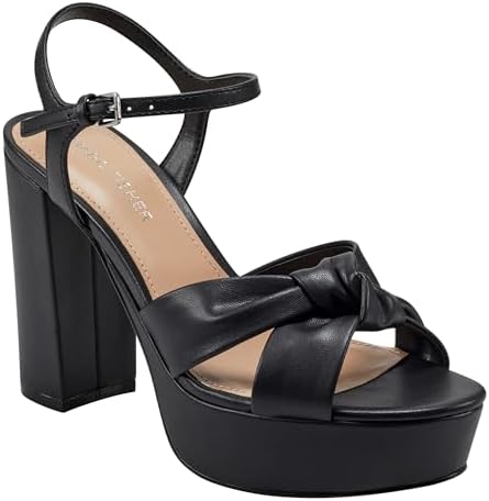 Stylish Marc Fisher Deren heeled sandal on a clean background, ready to wear