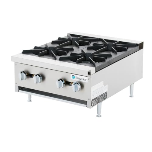 Heavy-Duty Natural Gas Hot Plate Range