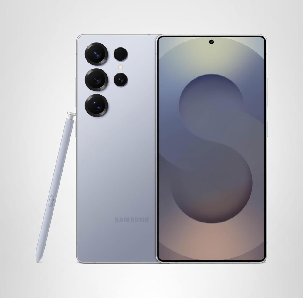 SAMSUNG Galaxy S25 Ultra, 256GB Smartphone, Unlocked Android, AI Night Mode Camera, Snapdragon 8 Elite Fast Processor, 5000mAh Battery, Built-in S Pen, 2025, US 1 Yr Warranty, Titanium Silverblue