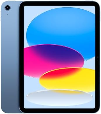 Alt Text for image 1: Apple iPad 11-inch displaying a colorful app interface.