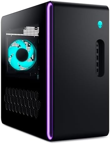 Alienware Aurora Gaming Desktop ACT1250 with customizable AlienFX lighting