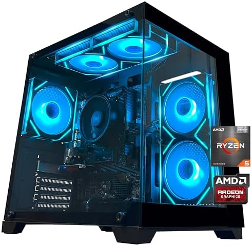 Image of the YAWYORE Gaming PC front view
