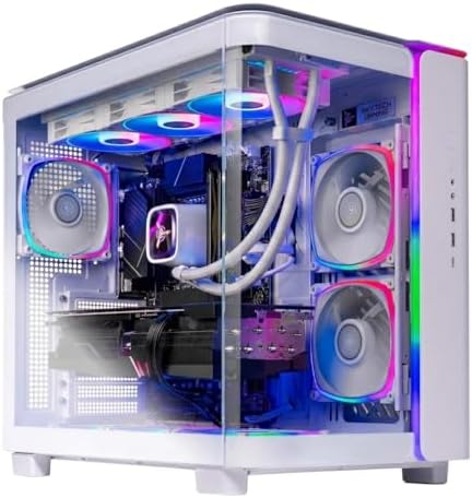Alt Text for image 1: Skytech Gaming King 95 Gaming PC with AMD Ryzen 7 CPU and NVIDIA RTX 5080 Graphics